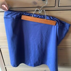 Blue Women's Skort
